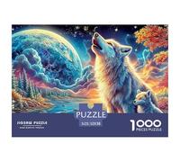 Wolf HowlingFormidable 1000-Piece Jigsaw Puzzles for Adults An Odyssey of Impossible, Hard, And Difficult Challenging Puzzle Educational Games - The Ultimate Gift for Dedicated Adult And Teen Puzzler
