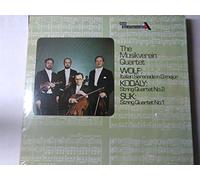 WOLF, Hugo: Italian Serenade in G major for String Quartet - KODALY, Zoltan: String Quartet nr.2, op.10 - SUK, Josef: String Quartet nr.1 in B-flat major, op.11 - The Musikverein Quartet--VINYL-DEC SDD 543-DECCA - Inghilterra-WOLF Hugo (Germania); KODALY Zoltan (Ungheria); SUK Josef (Czech)-Quartetto Musikverein