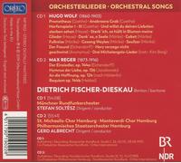 WOLF,HUGO/REGER,MAX - ORCHESTRAL SONGS (2 CD) NEW CD
