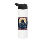Wolf Human by Chance Alpha by Choice Stainless Steel Insulated Water Bottle