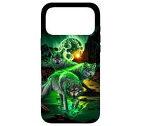 Wolf Hunting in Valley Amidst Catastrophic Asteroid Impact Case for iPhone 17 Pro Max