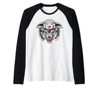Wolf in Sheep's Clothing Head for Lovers Wolves Hunter face Raglan Baseball Tee