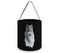 Wolf in The Forests Halloween Tricking Or Treating Bag
