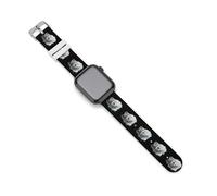 Wolf in The Forests Silicone Smartwatch Replacement Bands Compatible with IWatch Wristbands Strap