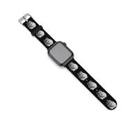 Wolf in The Forests Silicone Smartwatch Replacement Bands Compatible with IWatch Wristbands Strap