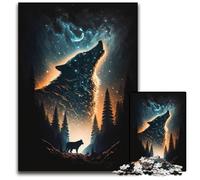 Wolf Innocent Jigsaw Puzzle 1000 Pieces Paper Jigsaw Puzzles for Adults Relaxing Entertainment Home Decor 1000 PCS(38x26cm)
