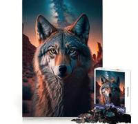 Wolf Is Waiting for Adults 1000 Piece Jigsaw Puzzle Sharp Mind Calm Downtime Crisp Cut Memorable Gift (38x52cm)