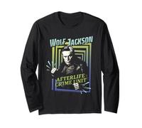 Wolf-Jackson Afterlife Crime Unit Horror Supernatural Icon Long Sleeve T-Shirt