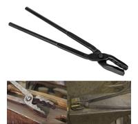Wolf Jaw Tongs 15", Professional Blacksmith Tongs for Beginners & Masters, Heavy Duty Forge Tongs with Superior Jaw Grip