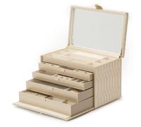 Wolf Jewellery Box Caroline Extra Large Champagne - Ivory WLF-158