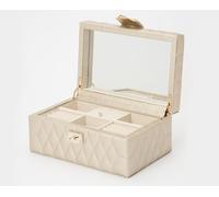 Wolf Jewellery Box Caroline Small Champagne - Ivory WLF-167