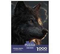 Wolf Jigsaw Puzzle 1000 Pieces Family Game Educational Fun Relax Wildlife Animals Decorative Poster Board 70x50cm/1000pcs