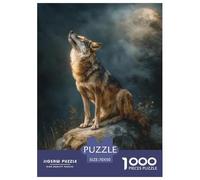 Wolf Jigsaw Puzzles for Adults Animal Puzzle Game 1000 Pieces Impossible Puzzle for Adults Gifts 70x50cm/1000pcs