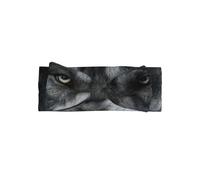 Wolf King Stare Baby Bow Headband-Soft Stretchy for 0-6 Months