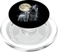 Wolf Lamb Meme friends Shirts Wolf Lamb Howling At The Moon PopSockets PopGrip for MagSafe