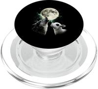 Wolf Lamb Meme Shirts Wolf Lamb Howling At The Moon PopSockets PopGrip for MagSafe