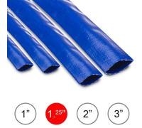 Wolf 10M Layflat Discharge Hose, 1.25-inch PVC, Pump Delivery for Flood Water & Ponds