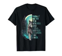 Wolf Leader Quote Throw Me to the Wolves Motivation T-Shirt