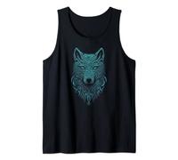 Wolf Lone Wolf Head Howling Pack of Wolves Tank Top