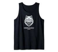Wolf Lone Wolf Pack Howling Howl Timber Spirit Tank Top