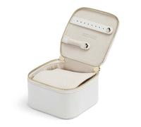 Wolf Maria Cube Jewellery Box White 766553 - Woman - Quartz - Leather White 11.43 x 11.43 x 7.62