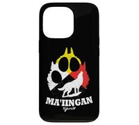 Wolf Medicine Wheel Ma'iingan Spirit Ojibwe Case for iPhone 13 Pro