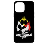 Wolf Medicine Wheel Ma'iingan Spirit Ojibwe Case for iPhone 13 Pro Max