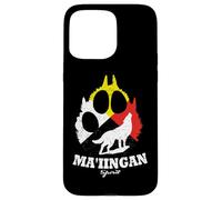 Wolf Medicine Wheel Ma'iingan Spirit Ojibwe Case for iPhone 15 Pro Max