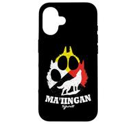 Wolf Medicine Wheel Ma'iingan Spirit Ojibwe Case for iPhone 16