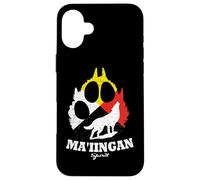 Wolf Medicine Wheel Ma'iingan Spirit Ojibwe Case for iPhone 16 Plus