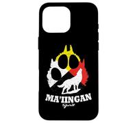 Wolf Medicine Wheel Ma'iingan Spirit Ojibwe Case for iPhone 16 Pro Max