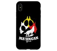 Wolf Medicine Wheel Ma'iingan Spirit Ojibwe Case for iPhone XS Max