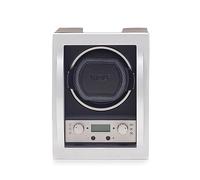 WOLF Module 4.1 Watch Winder, Black - Secure Fit with Patented Lock-in Dynamic Cuff - Accommodates All Wrist Sizes - Includes Universal Power Adapter
