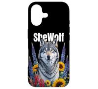 Wolf Mom "SheWolf" Girl who Loves Wolves Daughter Feminist Case for iPhone 17