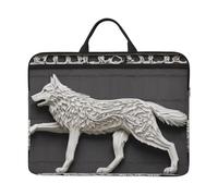 Wolf Motifs Building03 14in Laptop Case Tablet Computer Protection Bag Protective Hard Shell Cover