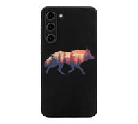 Wolf Nature Forests Phone Case Compatible with Samsung S23/Plus/Ultra Protective Case Mobile Phone Cover