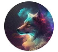 Wolf Nebula 1000-Piece Jigsaw Puzzle Cardboard Jigsaw for Mother'S Day, Birthdays, Christmas 67.5x67.5cm