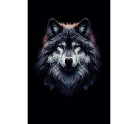 Wolf notebook. Wolf journal. Wolf notebooks. Wolf diary. Wolf notepad. Art journal.100 Lined Pages for Creative Writing and Creative Drawing.