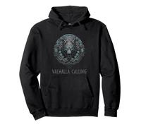 Wolf of Odin roots Tree of Life Valhalla Calling Celtic Pullover Hoodie