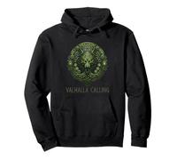 Wolf of Odin roots Tree of Life Valhalla Calling Celtic Pullover Hoodie