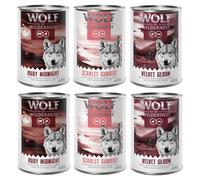Wolf of Wilderness Adult 6 x 400g - "Red Meat" - Mixed Pack