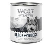 Wolf of Wilderness 6 x 800g - NEW: Black Rocks - Goat