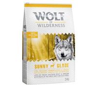 Wolf of Wilderness Adult Sunny Glade - Venison, Premium Complete Dry Dog Food 100% Grain and Gluten Free Enriched with Fruits of the Forest, Wild Herbs and Roots 5 kg