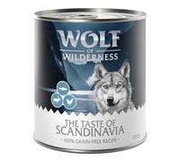 Wolf of Wilderness Adult "The Taste of" 6 x 800g - The Taste of Scandinavia - Reindeer, Salmon, Chicken