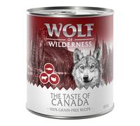 Wolf of Wilderness Adult "Triple Taste" 6 x 800g - Canada - Beef, Turkey, Cod