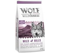 Wolf of Wilderness Adult "Wild Hills" - Duck. A Heathly Well-Balanced Food For Your Dog