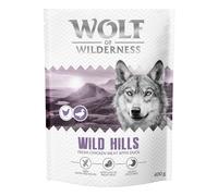 Wolf of Wilderness Mixed Pack: Adult Dry Food + Dried Rabbit Ears with Fur - "Wild Hills" Duck (12kg) + Dried Rabbit Ears with Fur (3 x 400g)