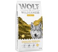 Wolf of Wilderness "Explore the Endless Terrain" Mobility - Grain-Free - New Recipe! Economy Pack: 2 x 12kg