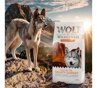 Wolf of Wilderness "Explore the Mighty Summit" Performance - Grain-Free - New Recipe! Economy Pack: 4 x 1kg