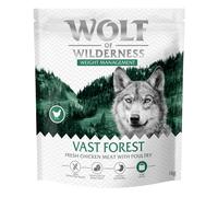 Wolf of Wilderness "Explore the Vast Forests" Weight Management - Grain-Free - New Recipe! Economy Pack: 4 x 1kg